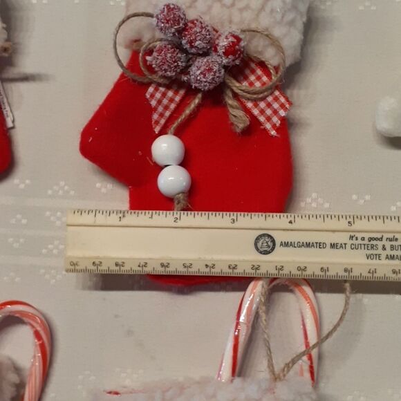 6 pc handmade ornaments - Picture 9 of 9